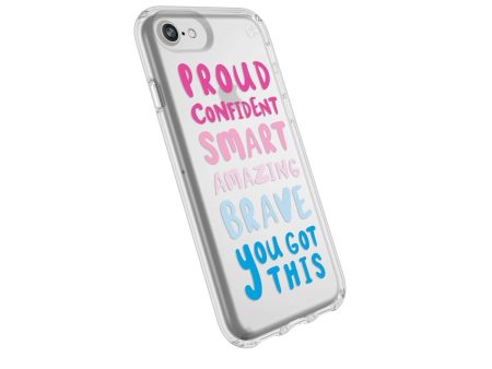 Presidio Clear + Print Crisis Text Line iPhone SE (2022 2020)   iPhone 8 Cases Hot on Sale