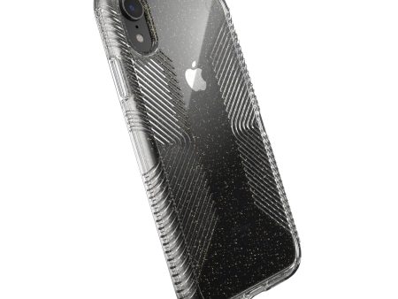 Presidio Perfect-Clear Glitter + Grips iPhone XR Cases For Cheap