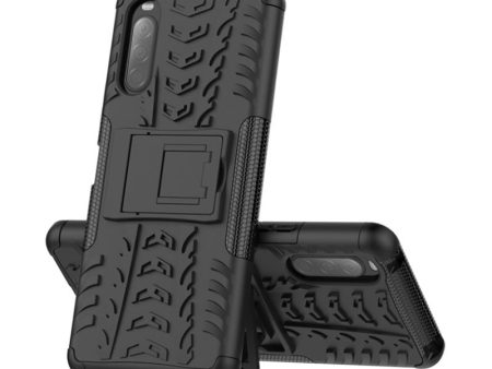 Sony Xperia 5 III, Xperia 10 III, Shockproof Armor Defender Phone Case with Table Stand Cheap