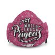 White Trash Princess Premium Face Mask (White or Black Straps) Discount