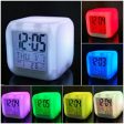 7 Colors Glowing LED Digital Silent Alarm Clock Hot on Sale