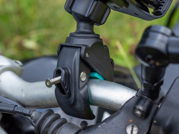 Gripper Motorcycle Handlebar Mount with Optional Adapter on Sale