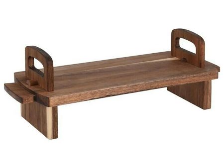 Acacia Wood Serving Platter Hot on Sale