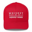 Whiskey Made Me Do It Trucker Cap (Available in 6 Colors) Supply