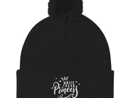 White Trash Princess Pom-Pom Beanie (Available in 7 Colors) Online