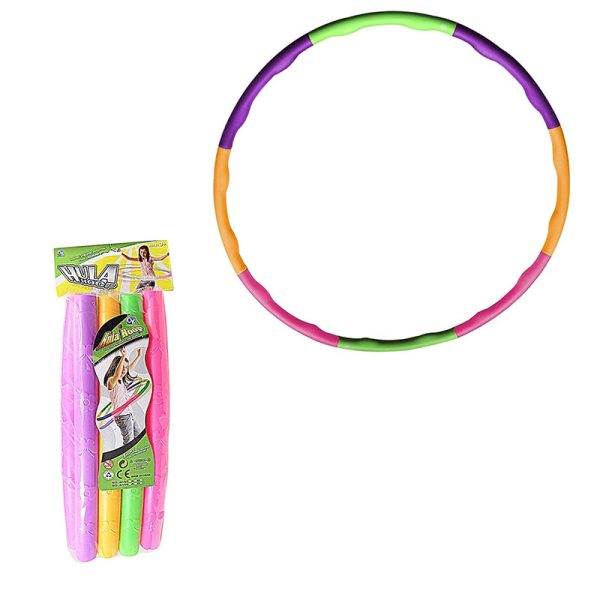 70cm Attachable Expandable Multi Coloured Hula Hoop for Children Supply