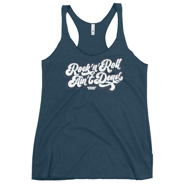 Women s R&R Ain t Dead Racerback Tank (Available in 3 Colors) For Sale