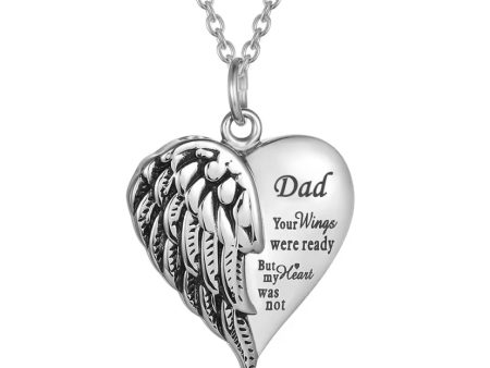 Stainless Steel Memorial Ashes Necklace Supply