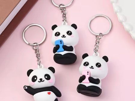 3pc Panda Keychain Sale