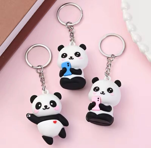 3pc Panda Keychain Sale