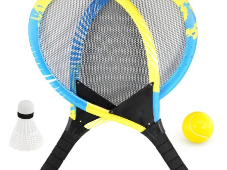 2 Player Tennis Set with Ball and Shuttlecock Online Sale