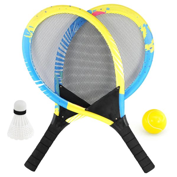 2 Player Tennis Set with Ball and Shuttlecock Online Sale