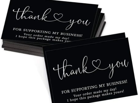 30pcs Thank You For Your Order Cards Online now