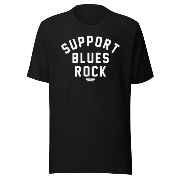 Support Blues Rock Unisex T-Shirt - Available in 4 Colors (S-5XL) Online