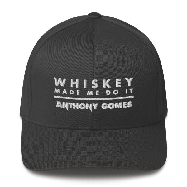 The Whiskey Made Me Do It Structured Twill Cap (Available in 6 Colors) Online Hot Sale