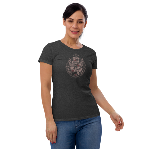 Women s HVB Crest Fashion Fit T-Shirt - Available in 3 Colors (S-2XL) Online