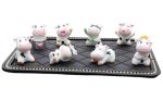 1set Cute Cow Car Dashboard Ornaments Online Sale