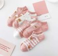 5pairs Women s Kitty Crew Socks Supply