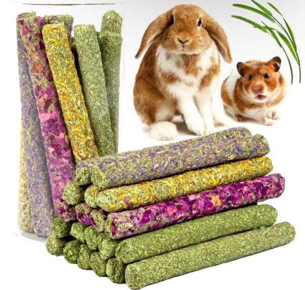 32Pcs Timothy Hay Sticks Online Sale