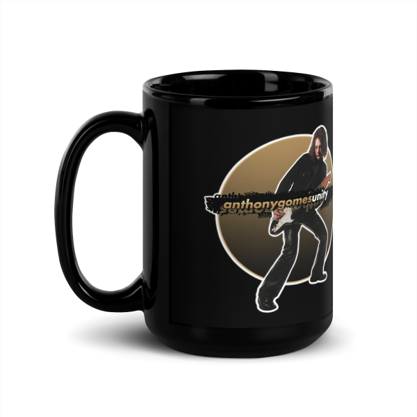 Unity Black Glossy Mug For Sale