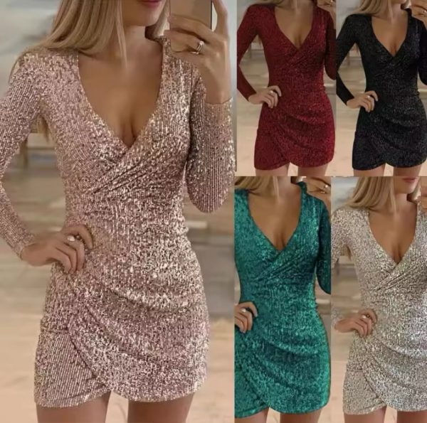 Women Sparkly Dress Discount