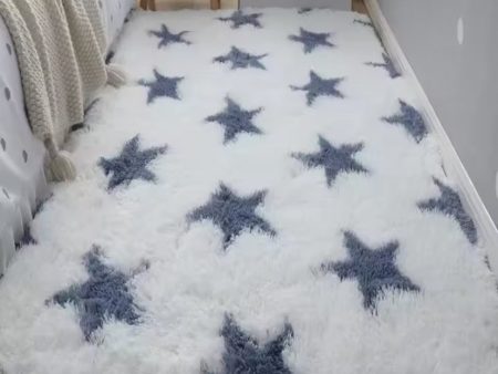 Stars Fluffy Rug For Sale