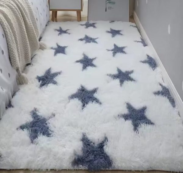 Stars Fluffy Rug For Sale