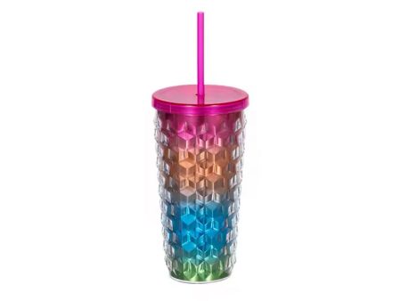 Tumbler & Straw For Sale