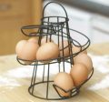 SPIRAL HELTER SKELTER EGG HOLDER STAND RACK HOLDS 18 EGGS New Online Sale