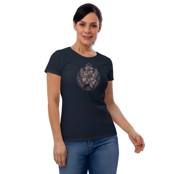 Women s HVB Crest Fashion Fit T-Shirt - Available in 3 Colors (S-2XL) Online