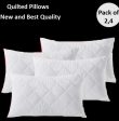 4x Pack Hotel Quality Bounce Back Deep Filled Pillows Supply