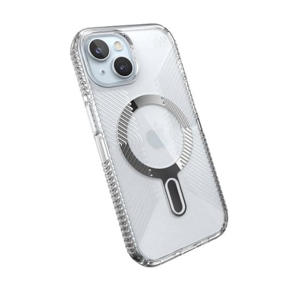 Presidio Perfect-Clear Grip MagSafe with ClickLock iPhone 15 Cases For Sale