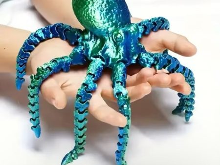 19CM 3D Printed Octopus with Flexible Legs Online Hot Sale