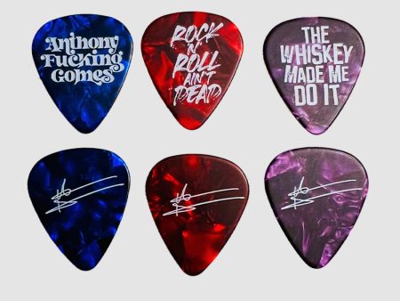 Anthony Gomes Custom Guitar Picks (Set of 3) - Only 100 Sale