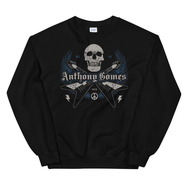 Anthony Gomes Skull Blues Unisex Sweatshirt For Cheap