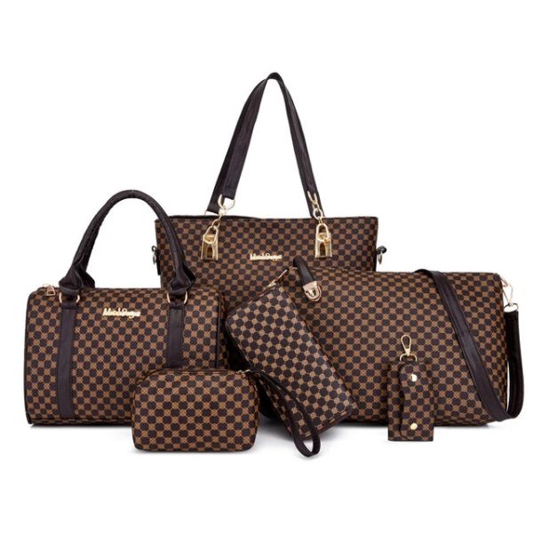 6 piece bag set on Sale