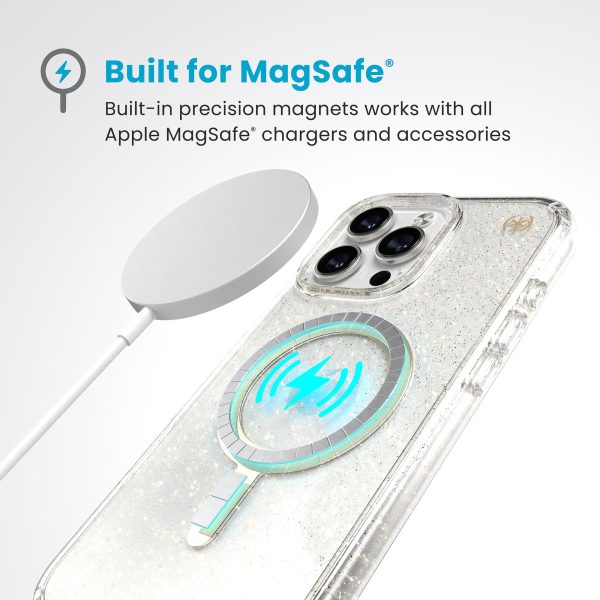 Presidio Lux Glitter MagSafe Apple iPhone 16 Pro Max Case For Discount