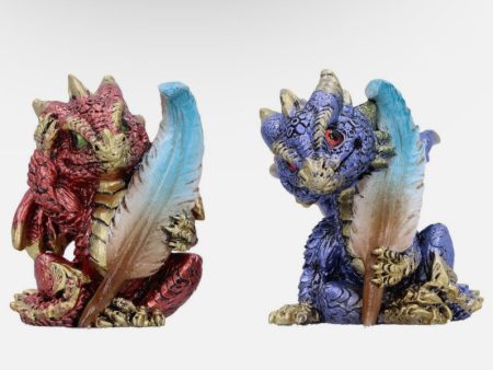 Set of 2 Dragon Ornaments Hot on Sale