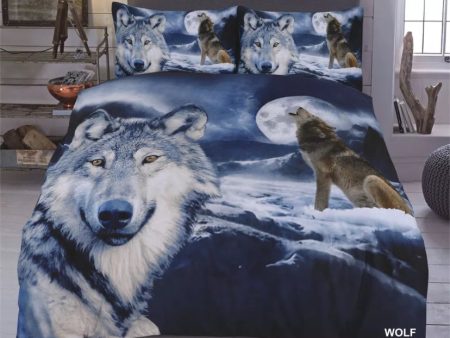 Wolf Duvet Set Online Sale