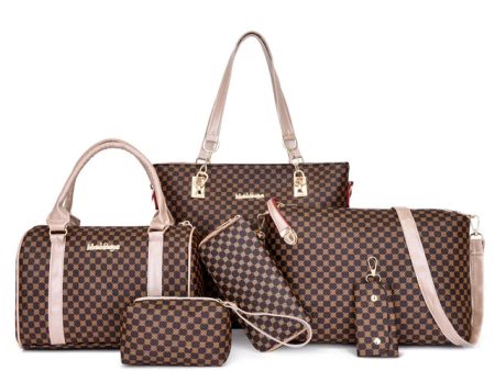 6 piece bag set on Sale