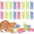 16pcs Cat Springs Toys Kitten Coil Spiral Pet Interactive For Discount