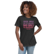 Women s Good Girls Bad Girls Relaxed T-Shirt - Available in 4 Colors (S-3XL) Cheap