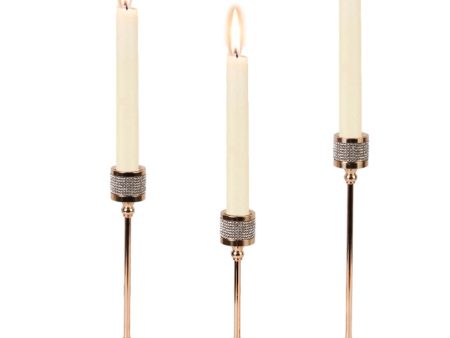 3 Pcs Candlestick Holder Hot on Sale