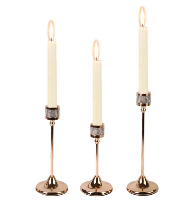 3 Pcs Candlestick Holder Hot on Sale