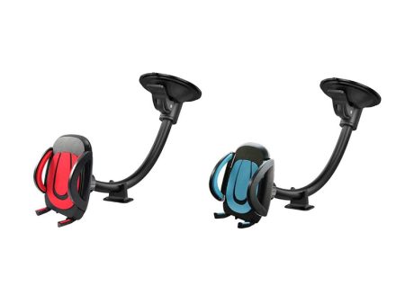 Car Mount Window Mobile Phone Holder with Suction Cup - Random Colour For Cheap