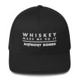 The Whiskey Made Me Do It Structured Twill Cap (Available in 6 Colors) Online Hot Sale