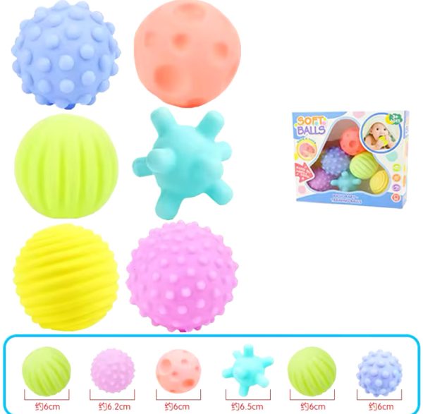 6pc Sensory Balls Cheap