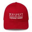 The Whiskey Made Me Do It Structured Twill Cap (Available in 6 Colors) Online Hot Sale