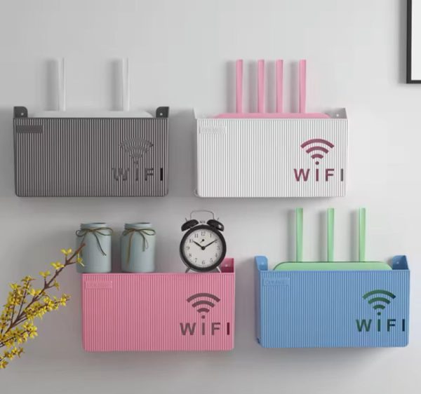 Wireless Wifi Router Shelf Storage Box Online now