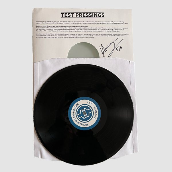 Containment Blues - Test Pressing - Only 5 Made - Signed and Numbered with Certificate of Authenticity Discount